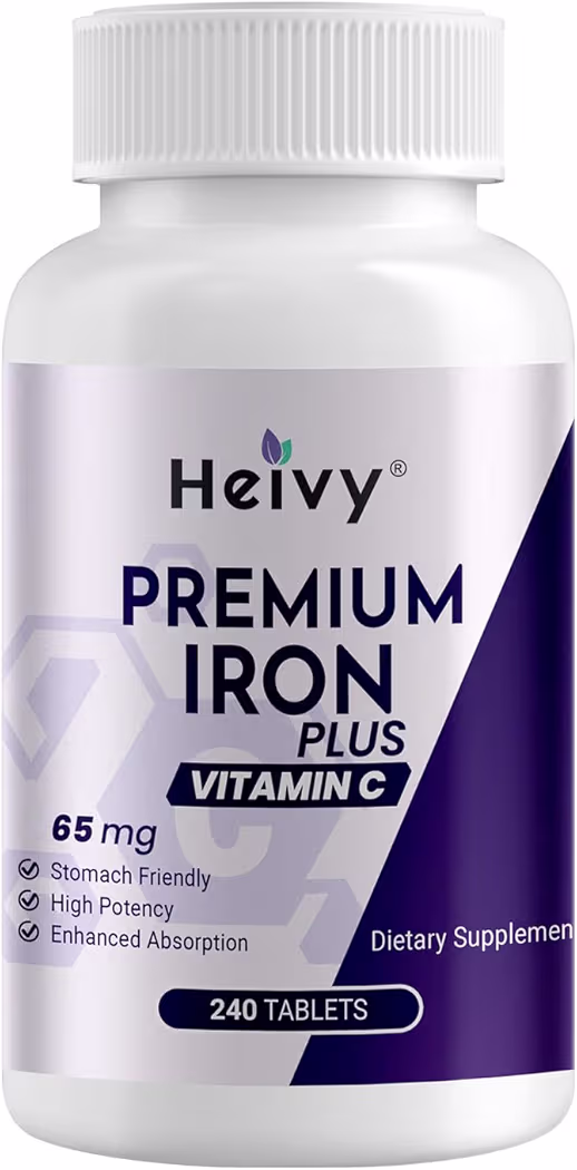High Potency Iron Supplement for Women & Men