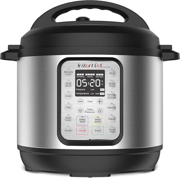 Instant Pot Duo Plus 9-in-1 Multicooker, Pressure Cooker, Slow Cook, Rice Maker