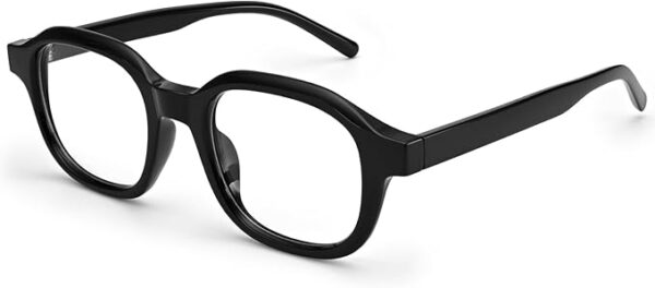Blue light Glasses for Women Men Oversize Square Computer Screen Blue light Blocking Eyeglasses TR90 Frame