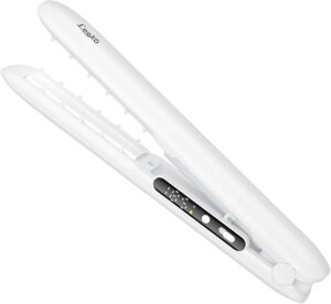 Cordless Hair Straightener, Corded and Cordless Dual Use Portable Mini Travel Flat Iron, 1.25 Inch Mini Hair Straightener with 3 Temp Settings, Rechargeable Cordless Flat Iron for On-the-Go Styling