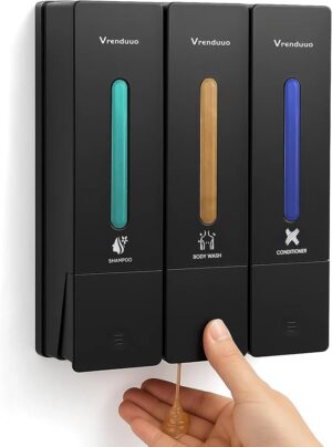 Shampoo and Conditioner Dispenser