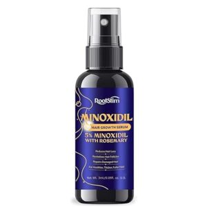 Minoxidil Hair Regrowth – Stops Hair Loss 0.09 FL OZ