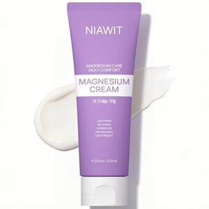 Magnesium Cream – Natural Magnesium Body Lotion for Muscle Relaxation & Deep Comfort – Moisturizing Day & Night Body Cream for Soothing Relief