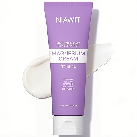 Magnesium Cream – Natural Magnesium Body Lotion for Muscle Relaxation & Deep Comfort – Moisturizing Day & Night Body Cream for Soothing Relief