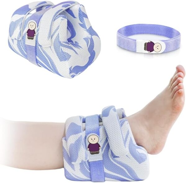 3D Heel Protectors to Elevation Foot for Pressure Sores,Ankle Pillow Cushions for Bed Sores and Heel Pain Relief