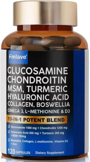 61IoD4-QpCL._AC_SX679_ Joint Health Supplement for Mobility & Flexibility - Glucosamine Chondroitin MSM Turmeric Complex, Joint Supplements for Women and Men