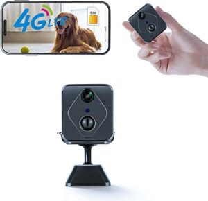 4G Surveillance Camera, Security Camera, 2K HD Indoor/Outdoor Security Camera