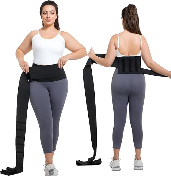 Waist Trainer for Women Plus Size 2025 Upgrade Adjust Stomach Bandage