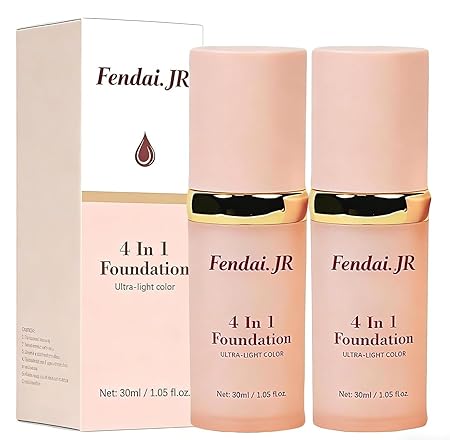 Foundation Light Spectrum by Fendai. JR; Hydrating, Anti-Aging, Concealing, Evening skin tone, Protecting from Sun with SPF50