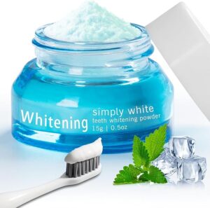 Tooth Whitening Powder, Toothpaste Whitening Powder, Removes Stains | Breath Freshener