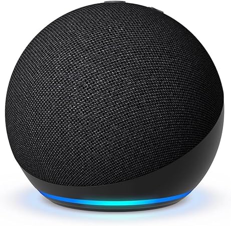 Portable Bluetooth Speaker Wireless,Spherical Design with LED Light Ring,Big Audio, IP67 Waterproof and dustproof,Great for bedrooms, Great for bedrooms, Dining Rooms and Offices (Black)