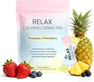 71bFFuF6LfL._AC_SX679_ Relax Calming Drink, Natural Calm Powder Drink with L-Theanine, Ashwagandha and Kava, Sugar Free Calm Supplement for Relax & Natural Relieve Stress