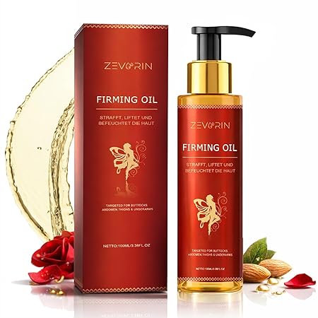 Body Firming Oil - Skin Tightening & Hydrating, for Arms, Legs, Stomach, Deep Moisturizing Body Oil for Smooth