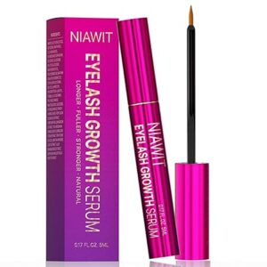Eyelash Growth Serum – Lash Enhancing Serum with Biotin, Lash Peptides for Naturally Longer, Fuller, Stronger-Looking Lashes