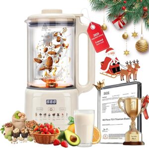 5.0 New Upgraded Nut Milk Maker Machine 10 in 1 nut Milk Maker【NO.1German High-Efficiency Brushless Motor】