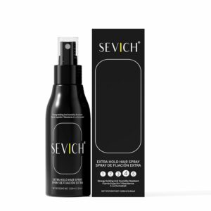 Extra Hold Hair Spray,Level 4 Strong Hold Humidity Resistant Hairspray for Men & Women,Lightweight Texture & Shaping Effect,Refreshing & Non-sticky,100ml