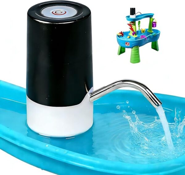 Water Table Pump - Summer Outdoor Water Game Toys for Kids, Powerful Pump for Water Play Table - 3 Hours of Non-Stop Fun for Kids