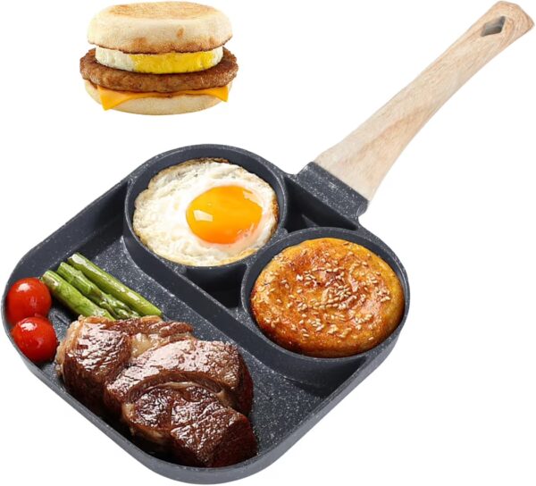 3 in 1 Egg Frying Pan