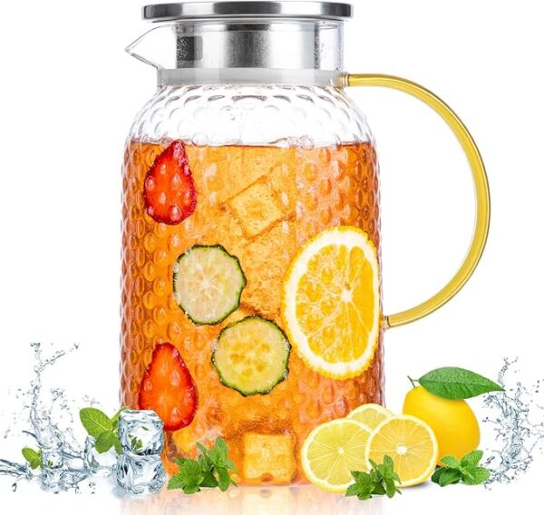 Spring Chef Water Pitcher with Lid Fridge