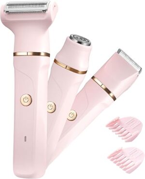 Women's Shaver, 3-in-1 Intimate Shaver for Women