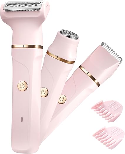 Women's Shaver, 3-in-1 Intimate Shaver for Women