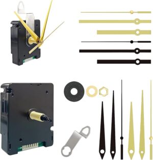 DCF Radio Clock Movement Set with 4 Pairs of Hands