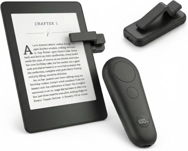 RF Remote Control Page Turner for Kindle Paperwhite Oasis Kobo eReaders,