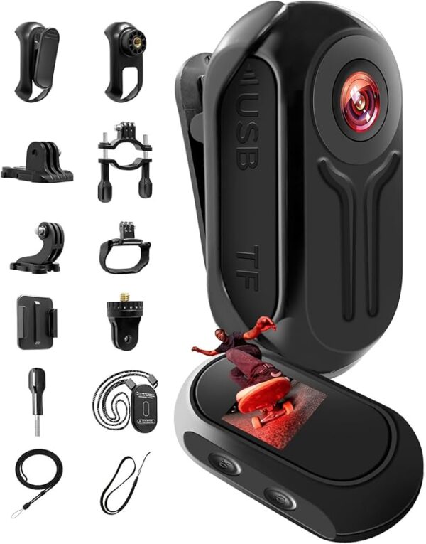 1080P Action Cam with 0.85 Inch Display