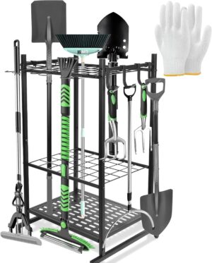 Garden Tool Holder Standing with 35 Slots