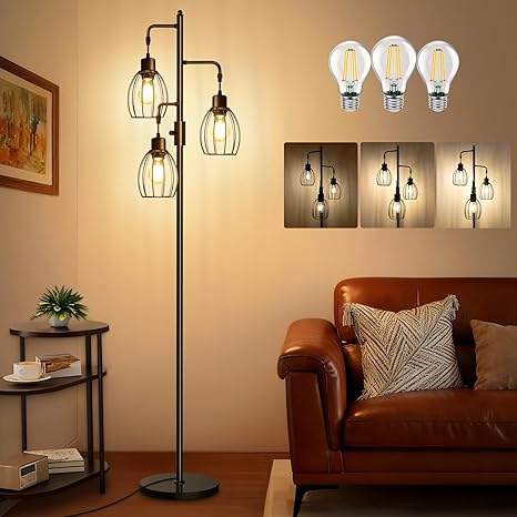 AmazeFan Floor Lamps for Living Room, 68" Dimmable