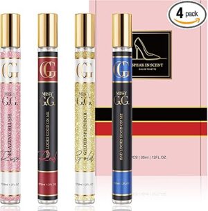 Premium Women Perfume Gift Set - 4 Pcs Perfume for Women Long Lasting Eau de Parfum,35ml