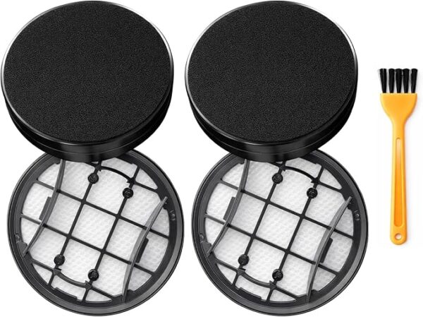 er-Set Waschbar Vakuum-Ersatzvorfilter Kompatibel für Philips 7000 Series Akku-